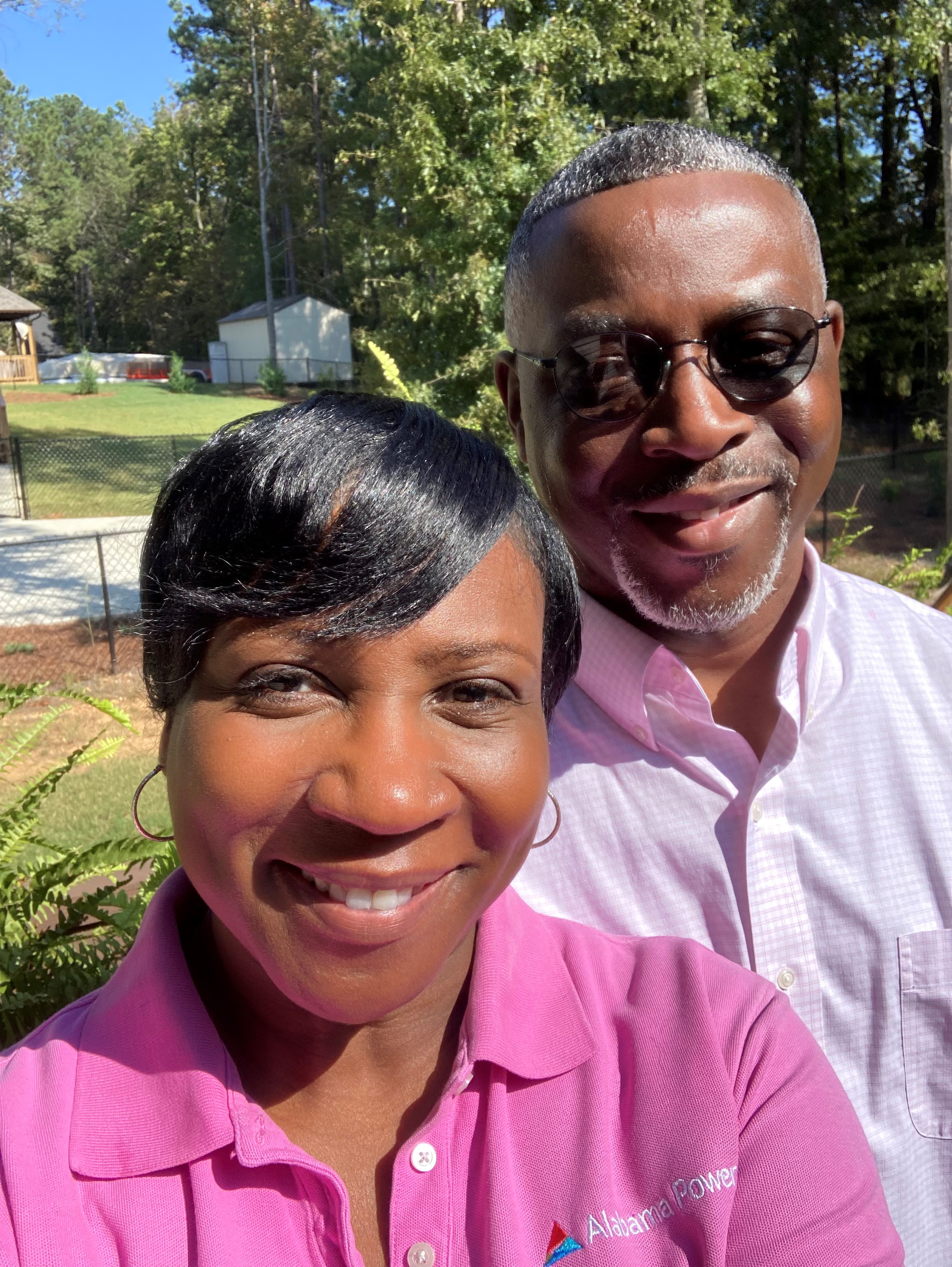 " My mother is a breast cancer survivor, and I pray it's nothing my wife or daughter ever have to deal with."-Anthony Cook, Communications Specialist/Public Relations